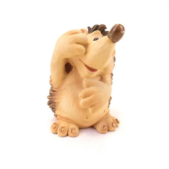 2.25" Edward J Hog Hedgehog Figurine UK 1994 HSC Holland Studio Craft - Picture 1 of 5
